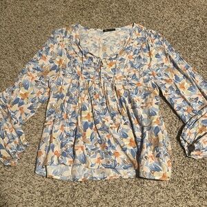 Floral Print Women's Top